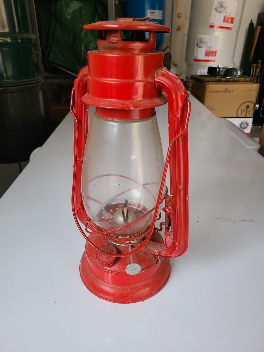 VTG WINGED WHEEL 500 Red 003 オイル ランタン / ハリケーンランタン