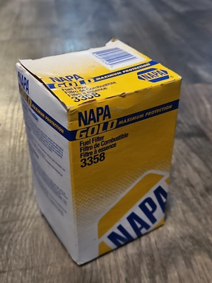 #ad Napa Gold 3358 Fuel Filter Made In USA *FAST FREE SHIPPING* $18.99