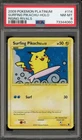 Pokemon Surfing Pikachu Rising Rivals Holo Secret Rare #114 PSA 8