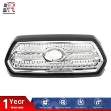 Chrome Molding For Toyota Tacoma 2016 2017 Plastic Front Bumper Grille Assembly