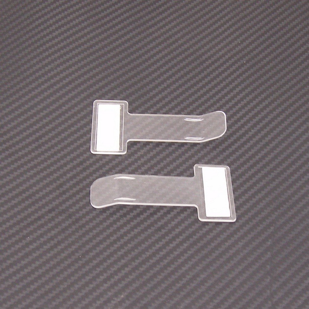 5 Pieces Transparent Car Parking Ticket Holder Clip Plastic Timing Ticket Holder
