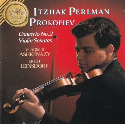 Concerto No. 2 / Violin Sonatas [Audio CD] Perlman, Prokofiev, Ashkenazy