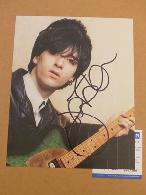 JOHNNY MARR The Smith signed Autogramm signiert auf 20x25 cm Foto  ACOA  COA