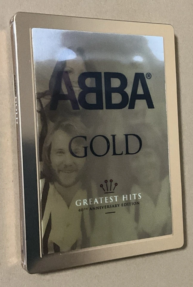Abba Gold Rare Ltd Edition 40th Anniversary Steelbox 3x CD Set +3D Magnetic Art - Image 4 of 4