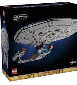 LEGO Star Trek U.S.S. ENTERPRISE NCC-1701-D SET 10356 w/ GWP 40776 40775 In Hand