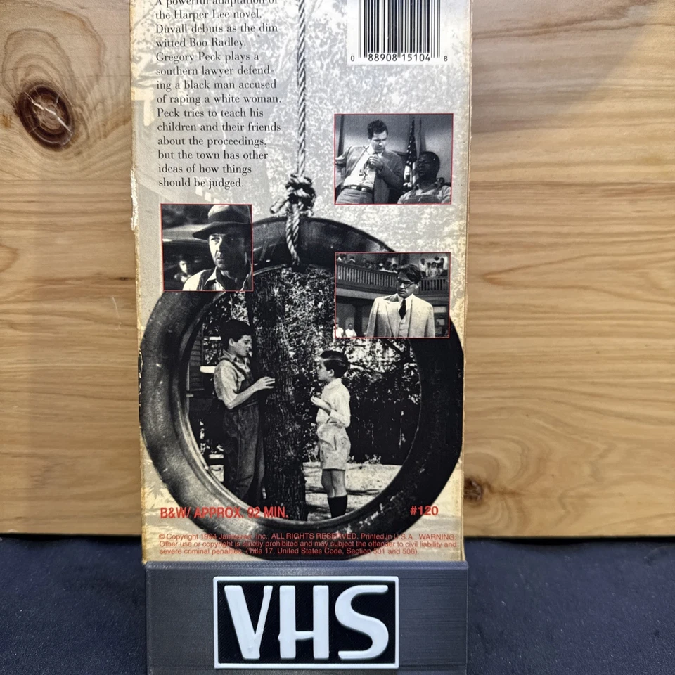 To Kill a Mockingbird (VHS, 1994)  * Buy 2 Get 1 Free - Bundle Shipping Discount - Image 2 of 2