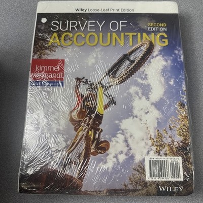 Survey of Accounting by Jerry J. Weygandt and Paul D. Kimmel 2nd Edition (2020)