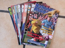 19x Nationwide Football League Review Magazines Inc Issues From Volumes 1 & 2