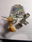 Vintage He-Man MOTU Castle Grayskull  parts, turret gun, computer screen,trainer