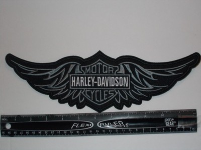 Harley Davidson Motorcycles Iron on Embroidered Patch - Free Shipping