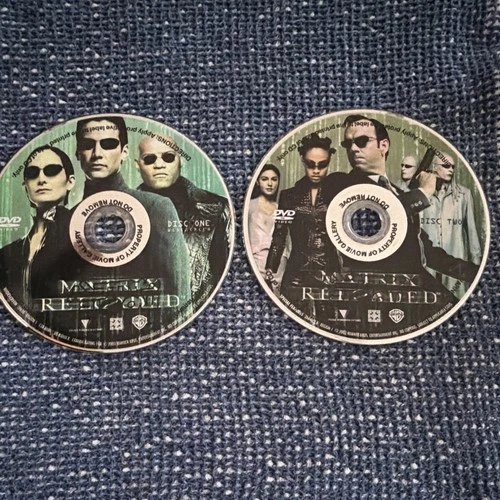Warner Bros. The Matrix Reloaded DVD (2003) R Keanu Reeves WS Region 1 2-Disc