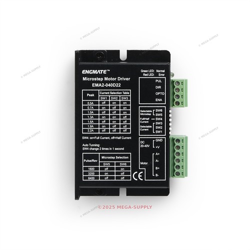 CNC Microstepping Motor Driver EMA2-040D22 2/4 Phase For CNC Mill Router DIY - Picture 7 of 9