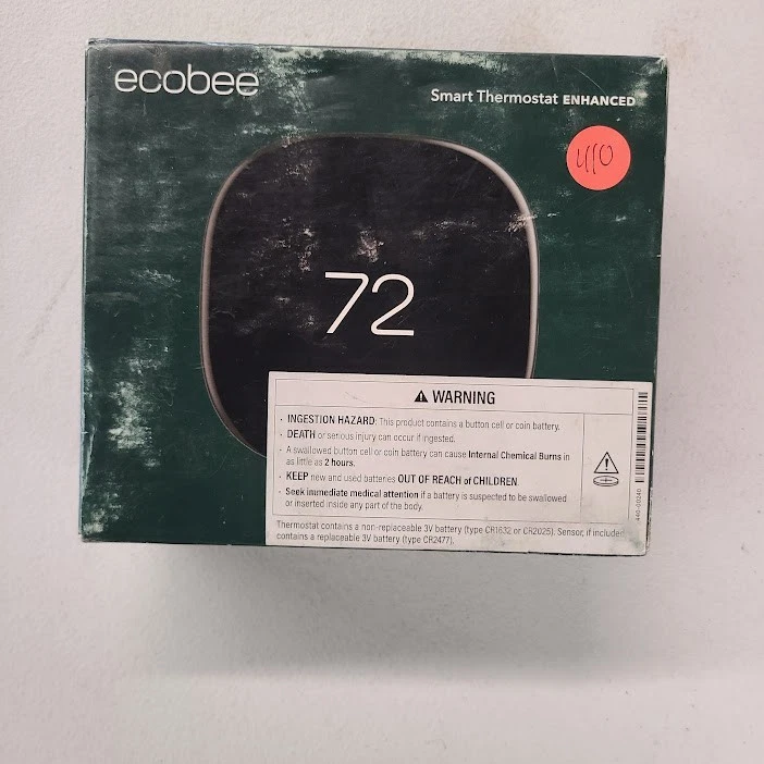 Ecobee ECB501 Smart Thermostat White