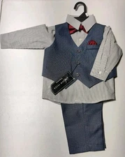 Andrew Feeza Suit Toddler Boys Size 12 Month