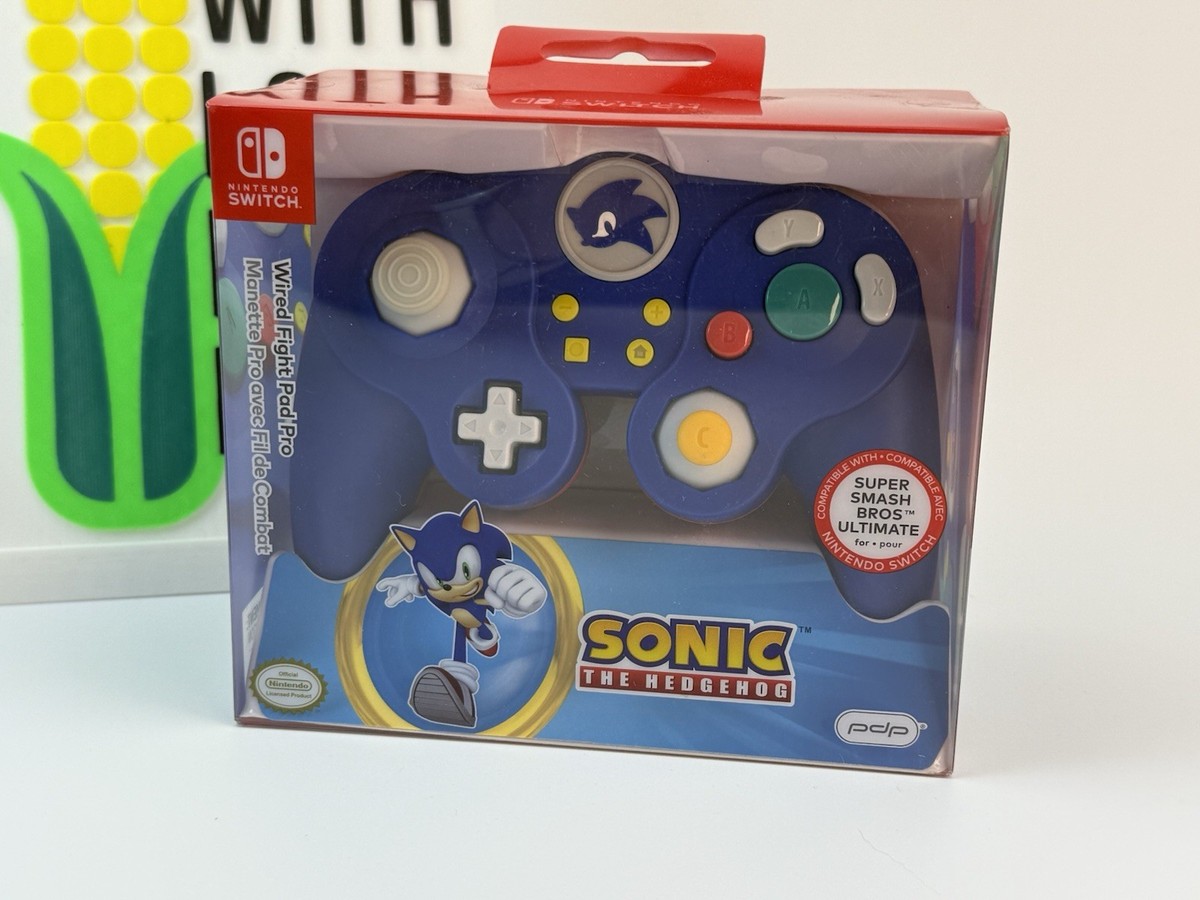 Nintendo Switch PDP Wired Fight Pad Pro Sonic the Hedgehog