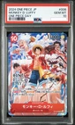 Monkey D. Luffy 2024 Foil One Piece Day Promo Japanese ST10-006 SR PSA 10