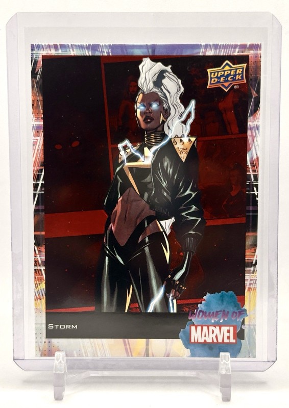2024 Upper Deck Women of Marvel Storm #16 Red Light FX Parallel SP