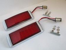41 Ford Flush Mount Version Led Tail Lights Universal Rectangle Pair Ftl414103