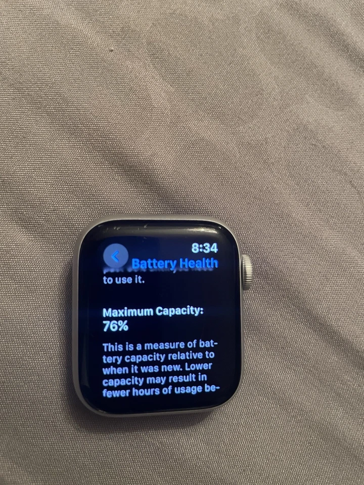 Apple Watch Series 6 40 mm Plateado Aluminio Blanco Deportivo GPS + Celular M02N3LL/A Foto 4 de 4