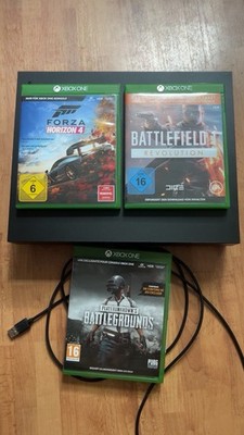 Microsoft Xbox One X 1TB Schwarz Konsole + Controller + 3 Spiele
