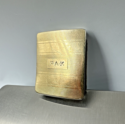 Vintage Tiffany & Co. Sterling Silver 925 14k Top Belt Buckle
