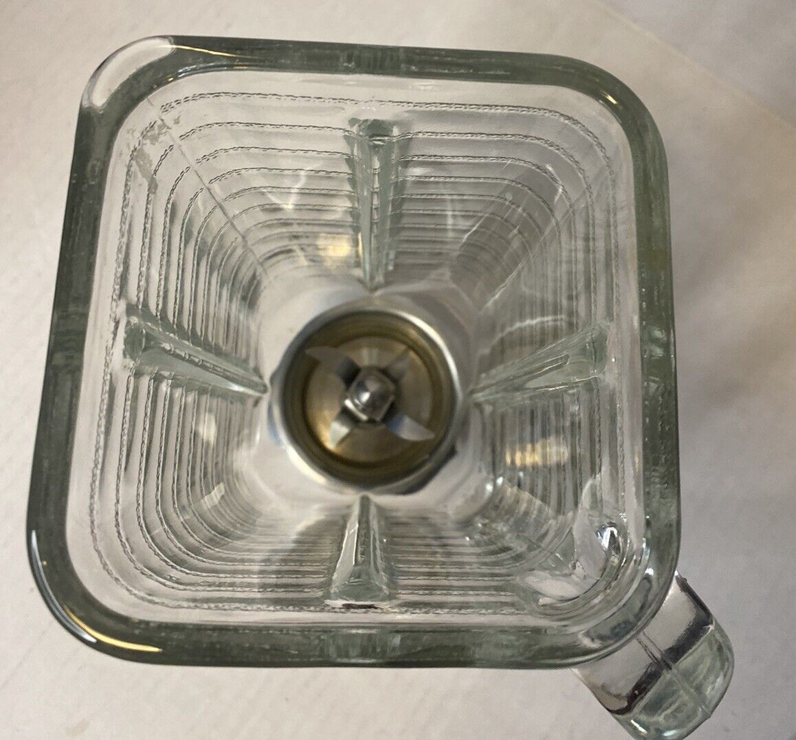 Vintage Osterizer Imperial Model 458 Chrome Bee Hive Blender With Glass Pitcher