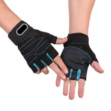 Weightlifting Gloves with Wrist Wraps Support Gym Workout Fitness Training Sport