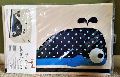 3 sprouts toy chest whale
