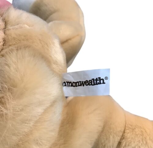 Vintage Commonwealth Plüschpferd Spielzeug 2001 hellbraun cremefarben 18 Zoll nicht mehr produziert - Bild 2 von 6