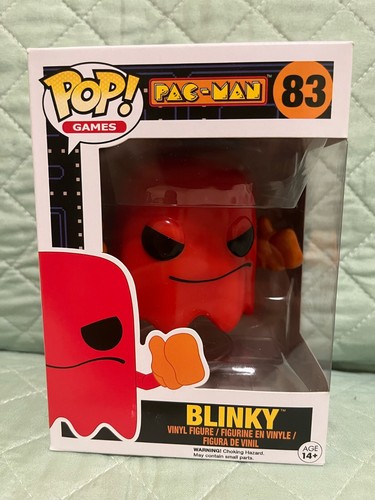 Funko POP! Games Pac-Man Blinky #83 Vinyl Figure - 第 1/4 張圖片