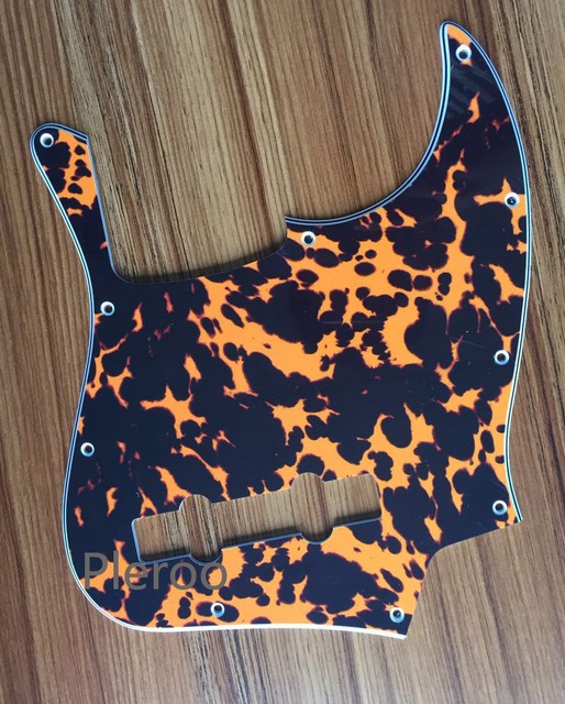 For US Five strings Jazz Bass Guitar Pickguard , 4Ply leopard Print eBay
