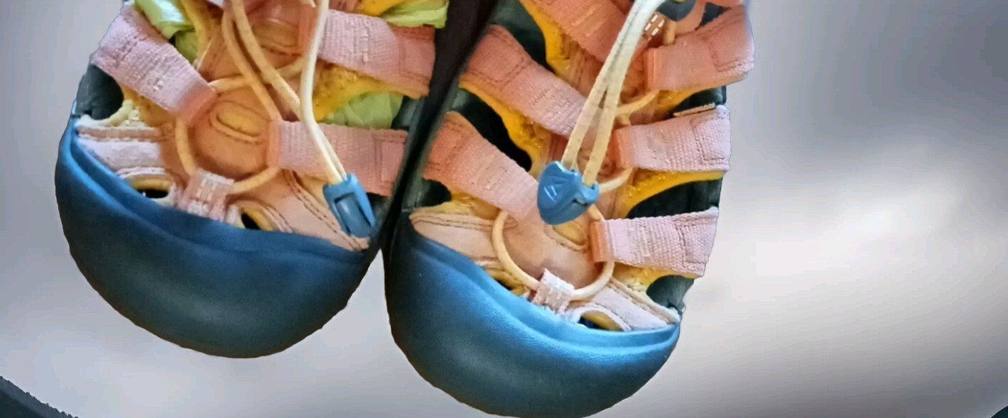 Scarpe da acqua Keen donna taglia 6 sandali casual arancioni scarpe da spiaggia