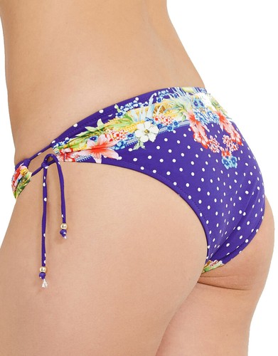 Watercult Island Kitsch Adjustable Print Bikini Brief (Size 12) RRP £39 - Picture 2 of 3