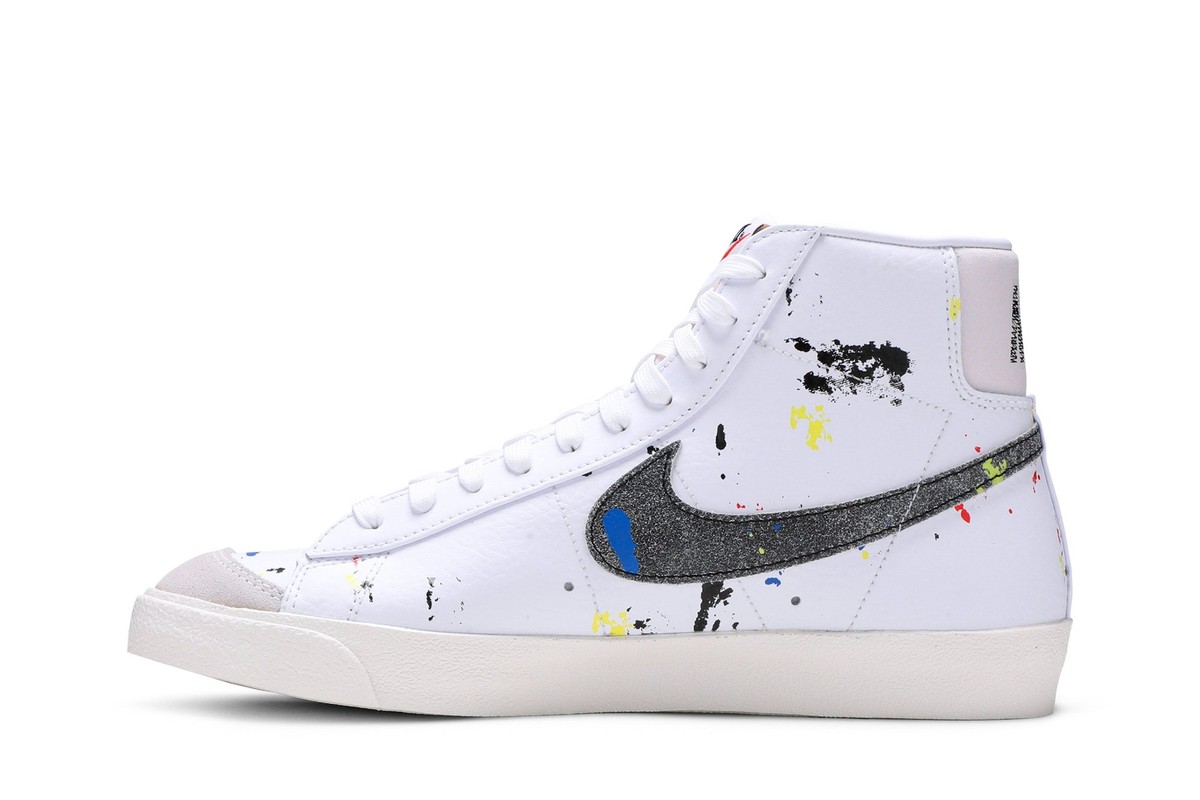 １０００枚限定！atmos ナイキ「 BLAZER MID 77」額付 ポスター Nike Blazer Mid 77 Paint Splatter DC7331-100 | eBay
