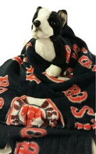 DOG SIZE FLEECE BLANKETS, Pet Blanket Travel Throw Cover BOSTON RED SOX