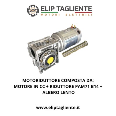 GETRIEBEMOTOR 24V 700W 60RPM 71B14 DC PERMANENTMAGNETE ABDECKUNGEN ABDECKUNGEN PLANEN
