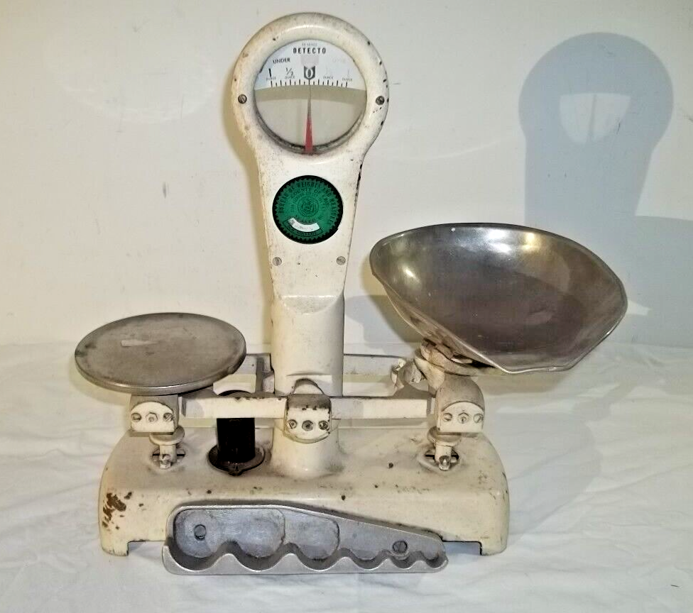 Vintage Detecto Gram 50 Series Industrial Mercantile Scale Working