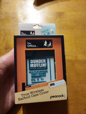 The Office Dunder Mifflin True Wireless Earbud Case Cover Peacock