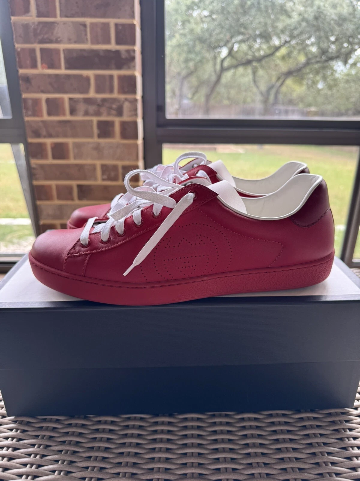 Baskets Gucci Ace homme taille 10
