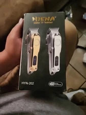 Hiena HYN-202 Professional T-Blade Hair Clippers For Men Cordless