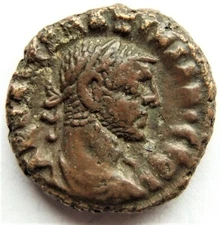 MAXIMIANUS HERCULIUS POTIN TETRADRACHM ALEXANDRIA Y5 (290-291) TYCHE REV.