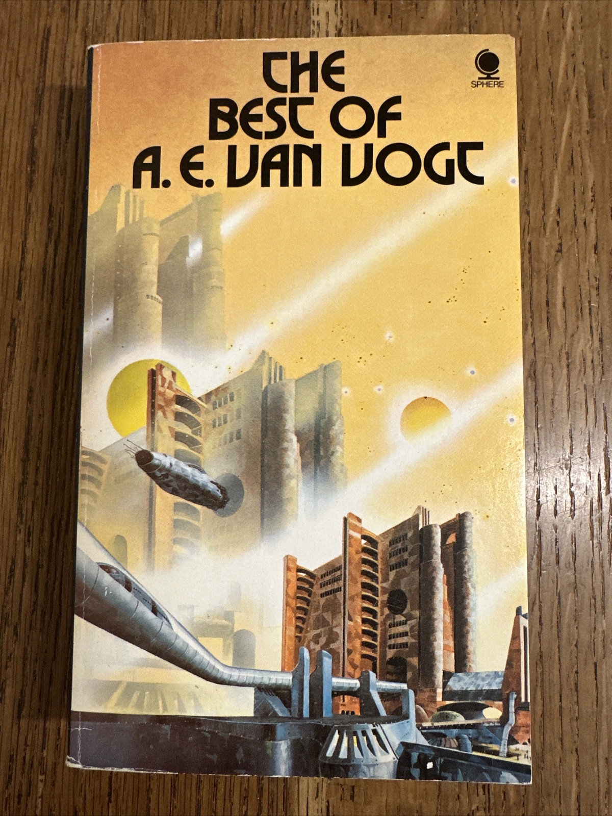 The Best of A.E. Van Vogt 1974 UK Sphere 1st/1st PBO - Vintage SF - VGC