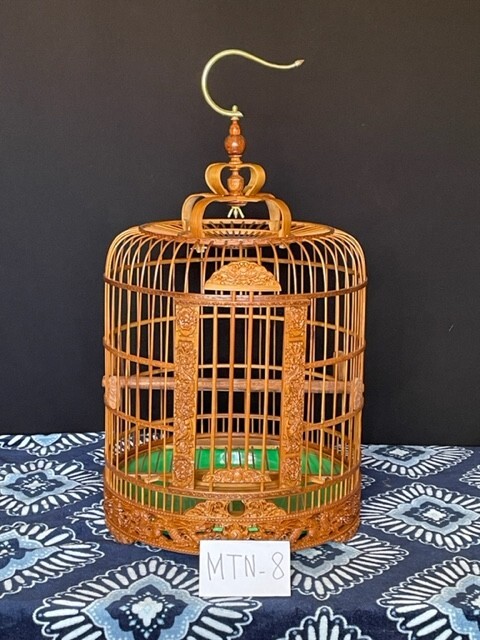 Asian Bamboo Bird Cage MTN-8