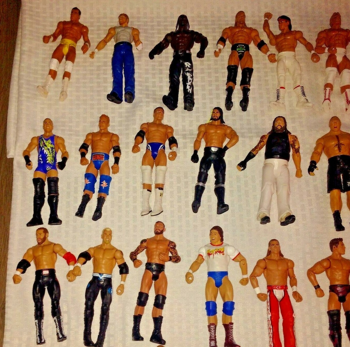 45 Diff WWE Mattel Wrestling Figure Lot Undertaker Steamboat