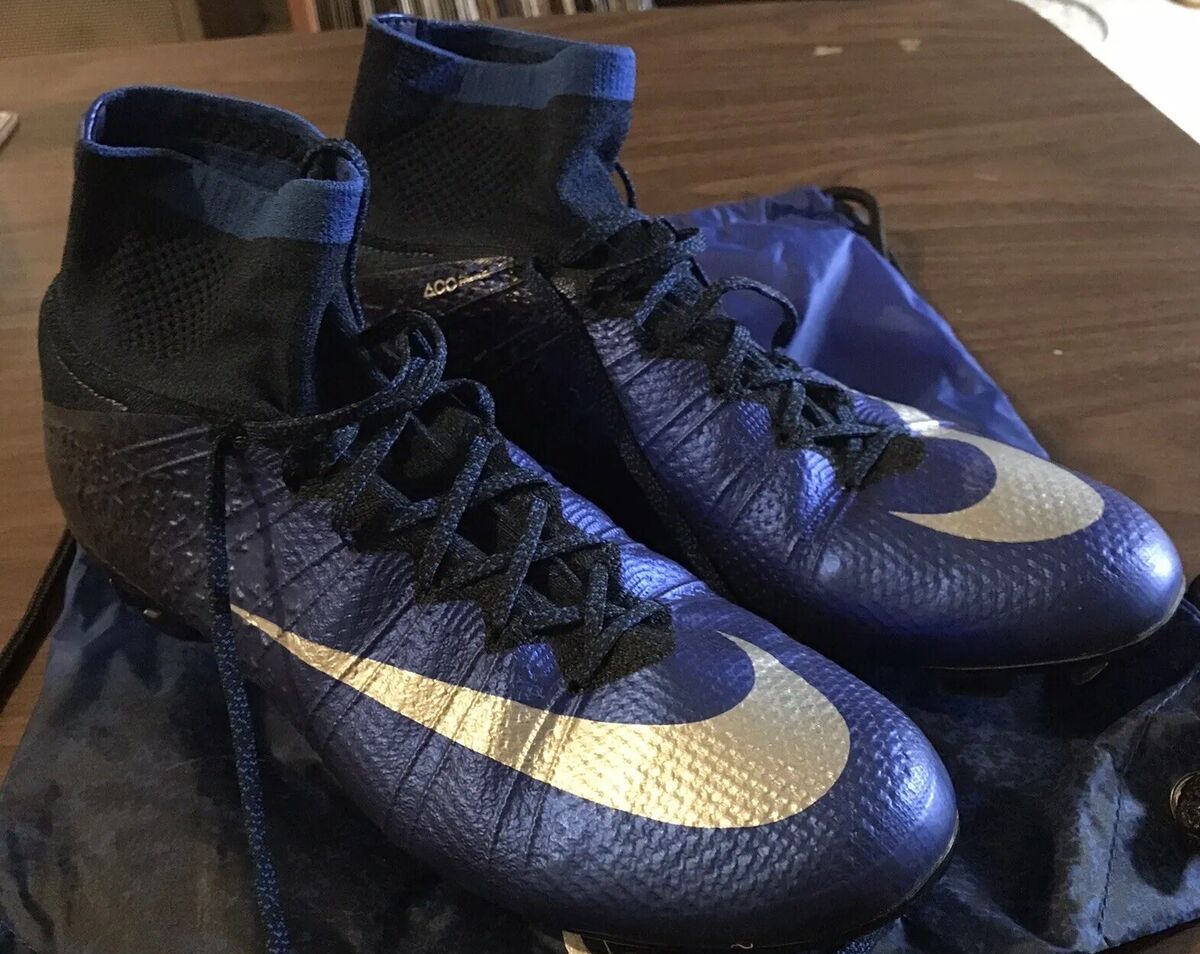 Nike Mercury Super Fly Cr7 Us 677927 Blue Size 12 Soccer Nike Mercury Super Fly Cr7 Us 677927 Blue Size 12 Soccer
