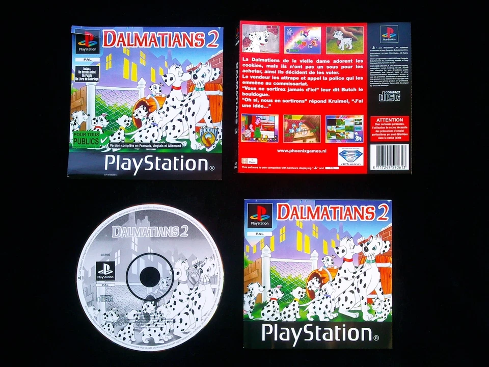 DALMATIANS 2 : JEU Sony PLAYSTATION PS1 PS2 ( Phoenix COMPLET boîtier cassé ) - Photo 1/1