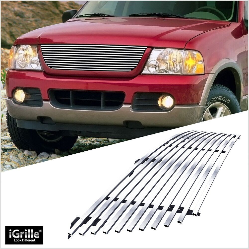 APS Compatible with 02-05 Explorer Stainless Steel Billet Grille Insert F85331C 