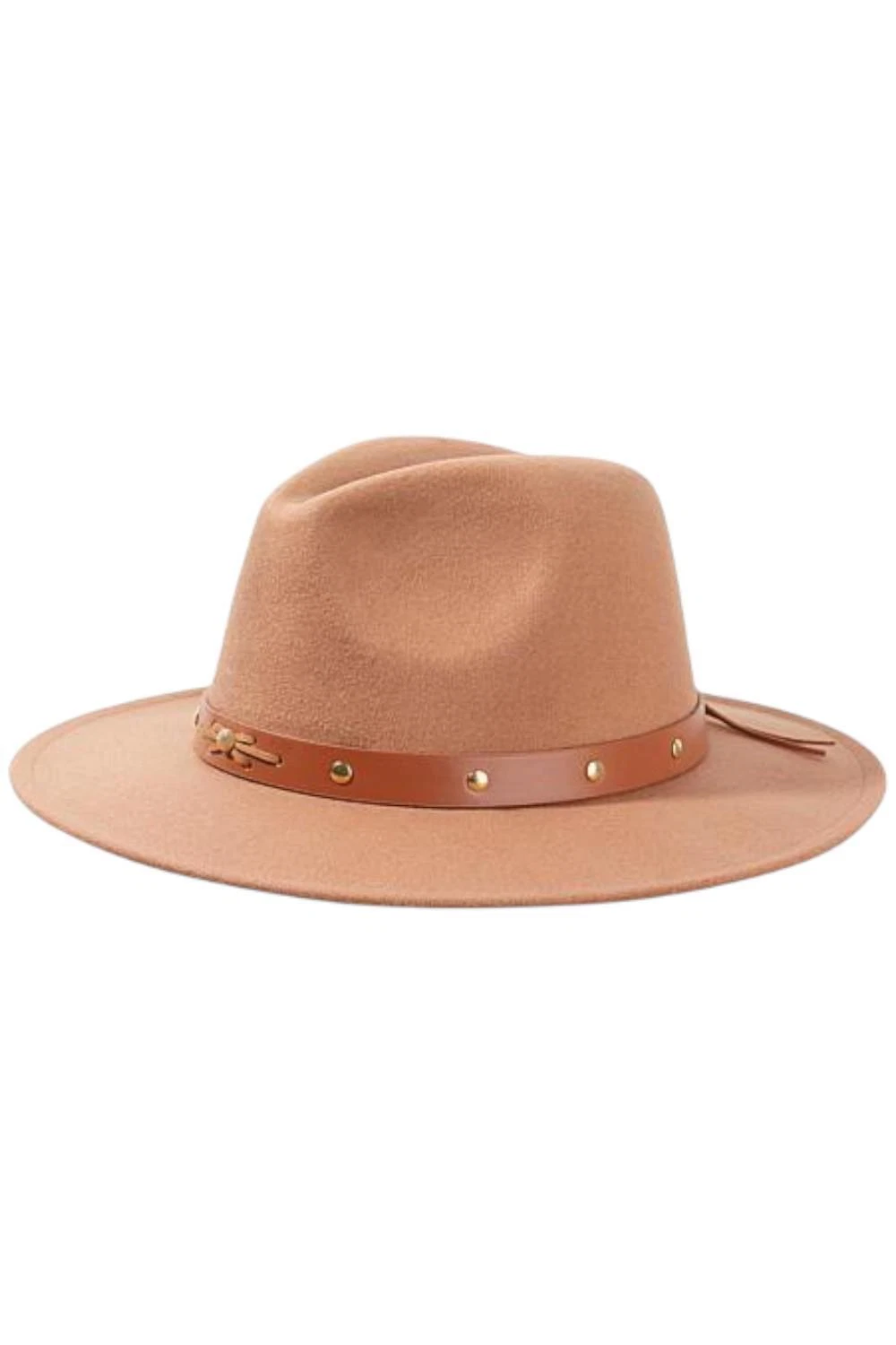 TWRHLL by Christie Brinkley Women's Western Felt Panama Hat Brown
