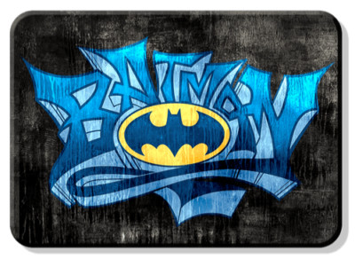 Batman Grafitti DC Comics Sign Refrigerator Magnet Decor 2.5 x 3.5 Inch