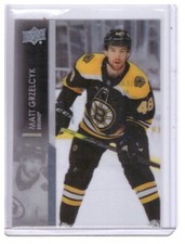 Matt Grzelcyk 2021-22 Upper Deck Sr.1 Clear Cut Card #16